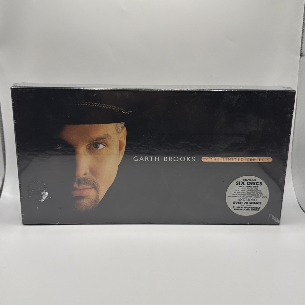 Garth Brooks The Limited Series 5 CD + DVD (6 Disc) Box Set NEW FACTORY SEALED